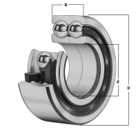 3307-DA 双列角接触球轴承（通用）