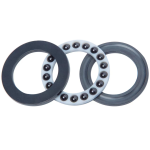 CEF10-18MSI Silicon Nitride Ceramic Thrust Ball Bearings