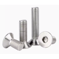 90585A560 | 316 Stainless Steel HexDrive Flat Head Screws | Lily 