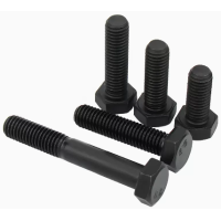 91280A548 | Medium-Strength Metric Class8.8 Steel Hex Head Screws 