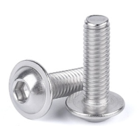 90909A717 | Metric 316 Stainless SteelFlanged Button Head Screws 