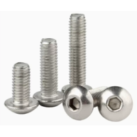 JHHGDACDB | 18-8 Stainless Steel ButtonHead Hex Drive Screws