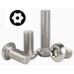 JBJAAABBA Stainless Steel Tamper-Resistant Button Head Torx Screws