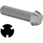 JAAFIABJE Tamper-Resistant Tri-Groove Rounded Head Screws