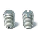 JCAJIABCJ Metric Slotted Alloy SteelFlat-Tip Set Screws