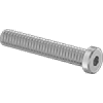 JDGBFACBI 18-8 Stainless Steel Low-Profile Socket Head Screws