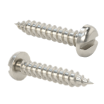 JBGDCABFD Stainless Steel Slotted RoundedHead Screws for Sheet Metal