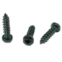 90395A194 Steel Square-Drive RoundedHead Screws for Sheet Metal