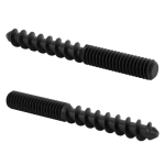 JEHAGAJFA Steel Wood Screw Threaded Studs