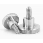 JCFFIAEHA Metric Stainless Steel RaisedKnurled-Head Thumb Screws