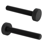 JCFFCAECJ Metric Steel Low-ProfileKnurled-Head Thumb Screws