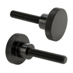 JCFIBACIA Metric Steel RaisedKnurled-Head Thumb Screws