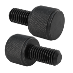 JACAAACCA Steel High-ProfileKnurled-Head Thumb Screws