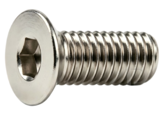 JCBCFABDC | Metric 18-8 Stainless SteelHex Drive Flat Head Screws