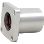 GEICFKBBC Chemical-Resistant Flange-Mounted Linear Sleeve Bearings