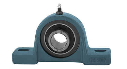 thumbnail interactive-video image 1 of ZSKL 1/2" Pressed Steel Pillow Block Bearing – 2-Pack, SBPP201-8, With Set Screw 1 of 5