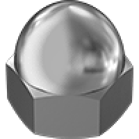 99022A101 | 18-8 Stainless Steel Cap Nuts | LILY Bearing