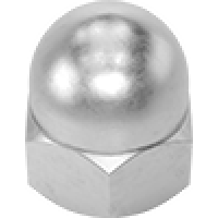 94000A510 Metric 18-8 Stainless Steel Cap Nuts