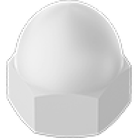 94922A325 Plastic Cap Nuts