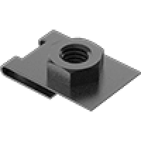 90679A110 Clip-On Hex Nuts