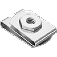 98065A111 | No-Slip Clip-On Enclosed Hex Nuts | LILY Bearing