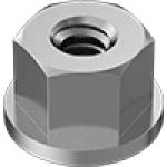 JEHFIAADC 18-8 Stainless Steel Flange Nuts