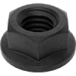 JEJACABAJ High-Strength Steel Flange Nuts—Grade 8