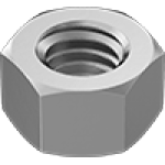 JCGHDAIFH 18-8 Stainless Steel Hex Nuts