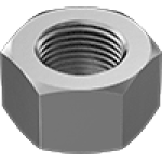 JFFAFAGCG Medium-Strength Steel Hex Nuts—Grade 5