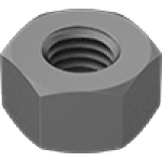 JEEIFACCA Tuercas hexagonales pesadas de acero para aplicaciones de alta presión