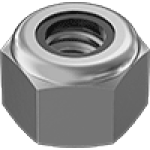 JFIFGACCF Aluminum Nylon-Insert Locknuts