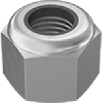 JAGDAACBD High-Strength Steel HeavyNylon-Insert Locknuts—Grade 8