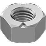 JBIDHAADA Low-Strength Steel Top-Lock Distorted-Thread Locknuts