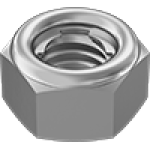 JAFEDABBA Metric Stainless Steel Spring-Stop Locknuts