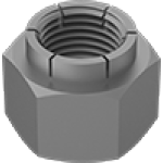 JEICAACEA Steel Flex-Top Locknuts for Heavy Vibration