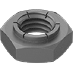 JEICIAADG Thin Heavy Flex-Top Locknuts for Heavy Vibration