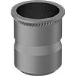 JIFGAAFHI Aluminum Low-Profile Rivet Nuts