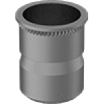 JIFJAACJA Steel Low-Profile Rivet Nuts