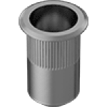 JFBAFABCC Steel Twist-Resistant Rivet Nuts