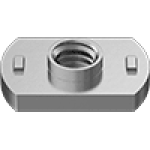 JIGJHAFFA Low-Profile Narrow-Base Weld Nuts with Projections