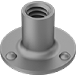 JAGAHAEBA Round-Base Weld Nuts with Projections