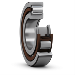 NUP 212 ECP Single Row Cylindrical Roller Bearings With Inner Ring