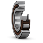 NUP 304 ECP Single Row Cylindrical Roller Bearings With Inner Ring