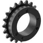 GCDHFKBC Quick-Disconnect (QD) Bushing-Bore Sprockets for ANSI Roller Chain