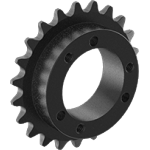 GCDHFKBE Quick-Disconnect (QD) Bushing-Bore Sprockets for ANSI Roller Chain