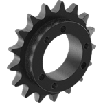 GCDHFKFD Quick-Disconnect (QD) Bushing-Bore Sprockets for ANSI Roller Chain