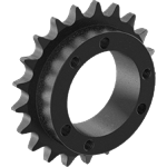 GCDHFKFH Quick-Disconnect (QD) Bushing-Bore Sprockets for ANSI Roller Chain