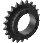 GCDHFKFI Quick-Disconnect (QD) Bushing-Bore Sprockets for ANSI Roller Chain