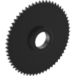 GCDHFKGG Quick-Disconnect (QD) Bushing-Bore Sprockets for ANSI Roller Chain