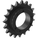GCDHFKHF Quick-Disconnect (QD) Bushing-Bore Sprockets for ANSI Roller Chain
